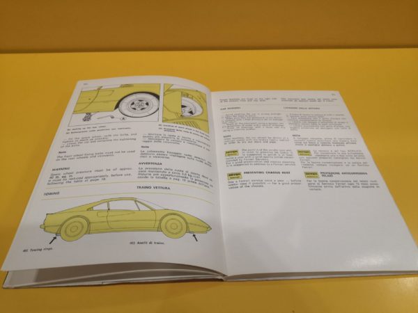 Ferrari 308 GTB Versione NA - Uso e Manutenzione #127/76 - immagine 2