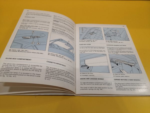 Ferrari 308 Quattrovalvole Versione US 1984 - Uso e Manutenzione #307/84 - immagine 3