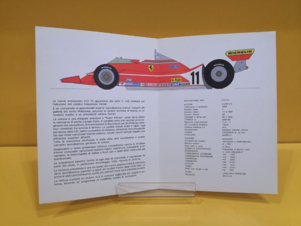 Ferrari 312 T4 - Brochure - immagine 2