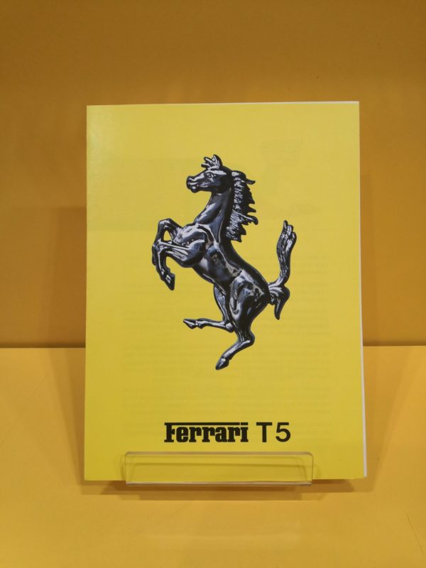 Ferrari 312 T5 - Brochure