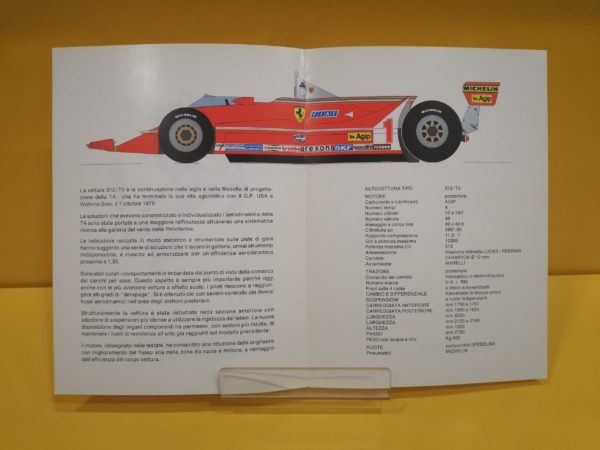 Ferrari 312 T5 - Brochure - immagine 2