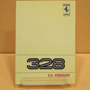 Ferrari 328 GTB & Ferrari 328 GTS Versione US 1989 - Uso e Manutenzione #535/88