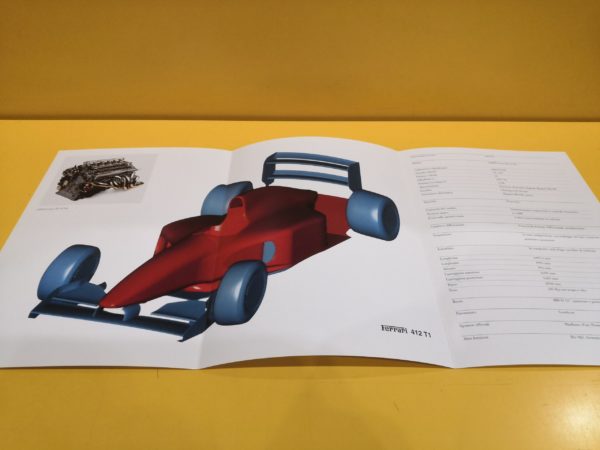 Ferrari 412 T1 - Brochure #821/94 - immagine 2