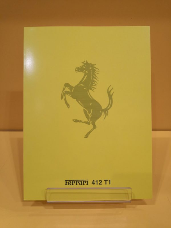 Ferrari 412 T1 - Brochure #821/94