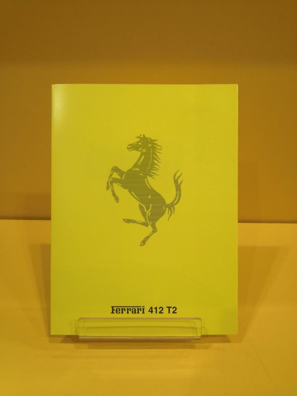 Ferrari 412 T2 - Brochure #938/95