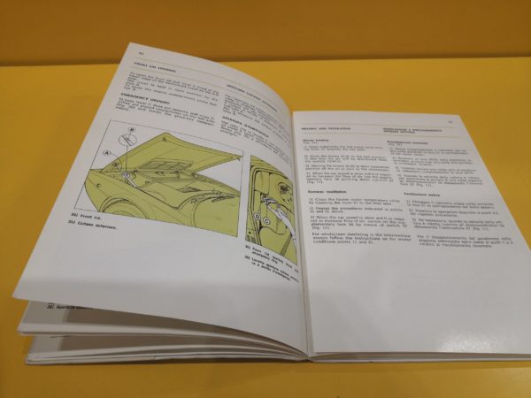 Ferrari Dino 308 GT4 Versione NA 1975 - Uso e Manutenzione #100/74 - immagine 3