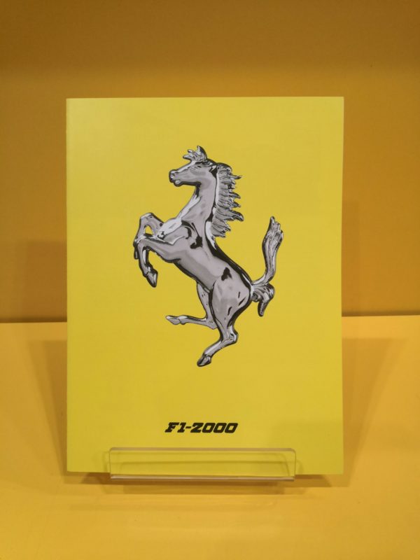 Ferrari F1-2000 - Brochure #1555/00