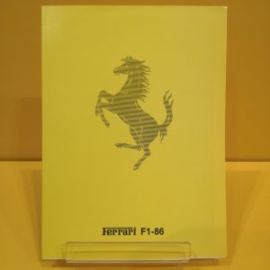 Ferrari F1-86 - Brochure #418/86