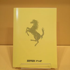 Ferrari F1-87 - Brochure #465/87