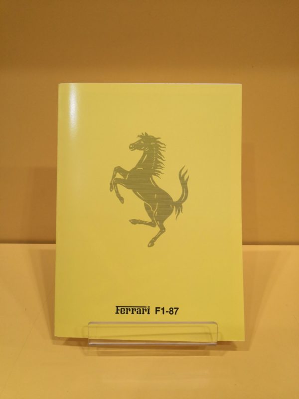 Ferrari F1-87 - Brochure #465/87
