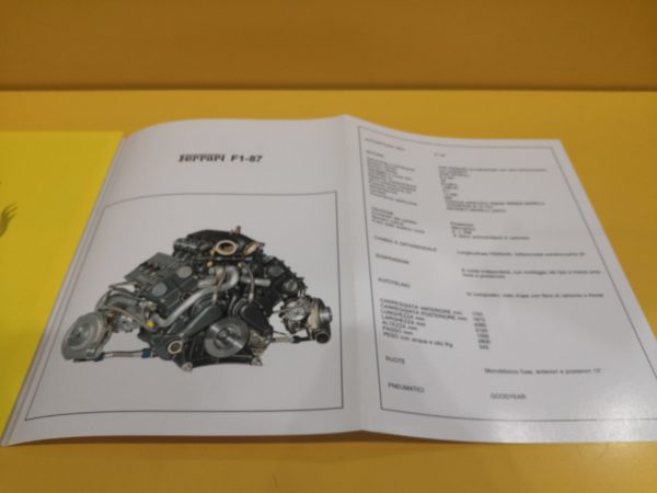 Ferrari F1-87 - Brochure #465/87 - immagine 3