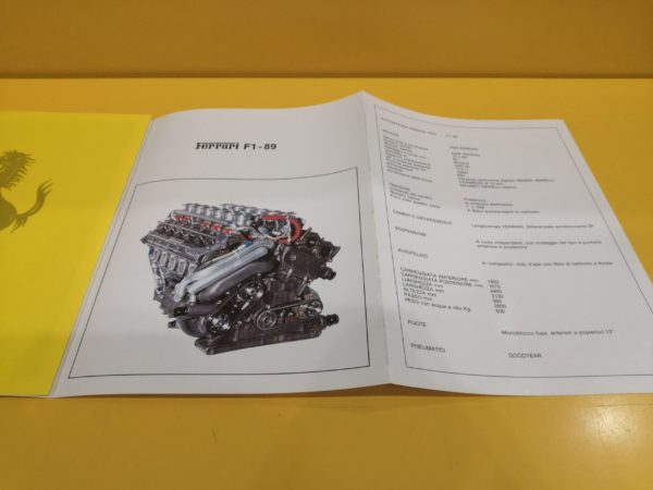 Ferrari F1-89 - Brochure #542/89 - immagine 3