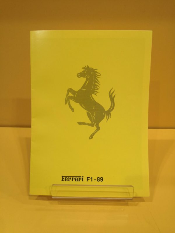 Ferrari F1-89 - Brochure #542/89