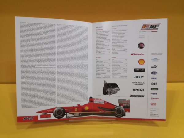 Ferrari F10 - Brochure #3647/10 - immagine 2
