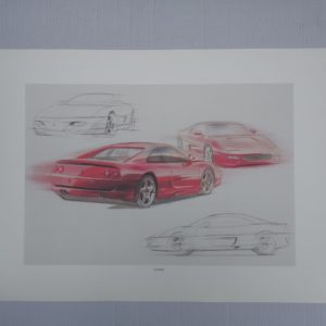 Ferrari F355 - Litografia #842/94 - 0.5M/02/95