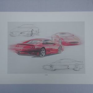Ferrari F355 - Litografia #842/94 - 3M/03/95