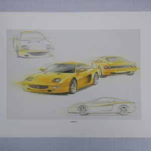 Ferrari F512 M - Litografia #896/94