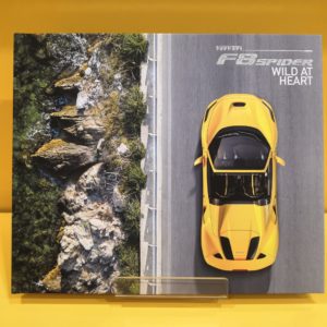 Ferrari F8 Spider - Brochure #6800/20
