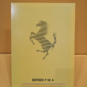 Ferrari F92A - Brochure #707/92