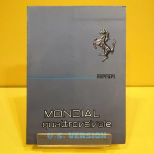 Ferrari Mondial Quattrovalvole Versione US 1984 - Uso e Manutenzione #308/84