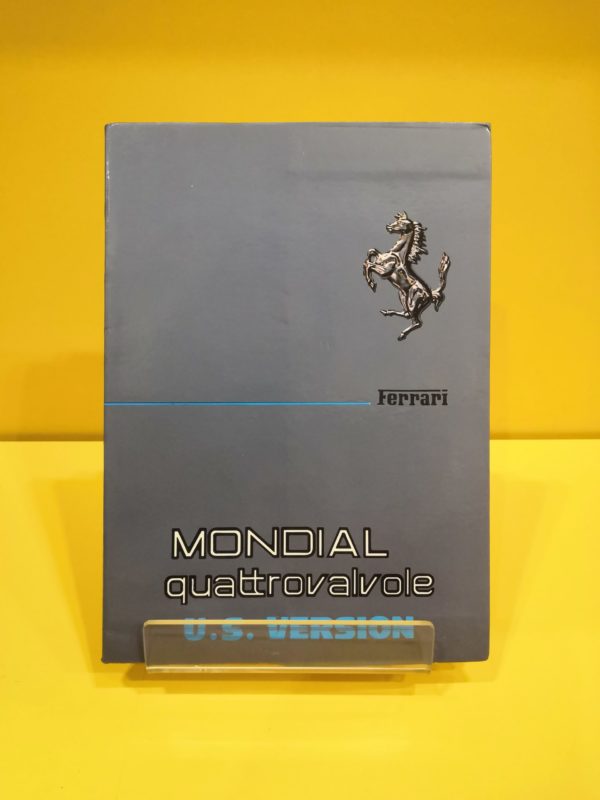 Ferrari Mondial Quattrovalvole Versione US 1984 - Uso e Manutenzione #308/84