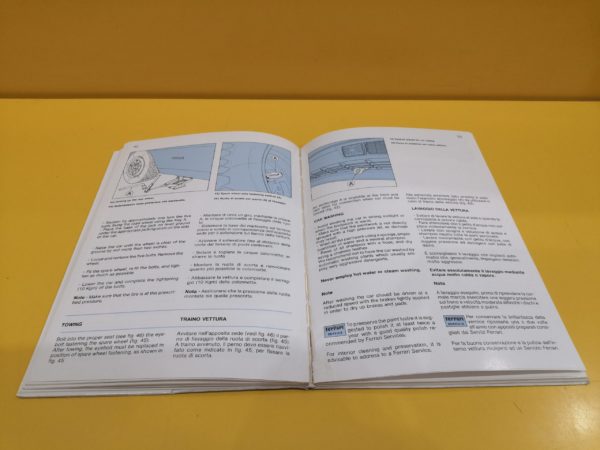 Ferrari Mondial Quattrovalvole Versione US 1984 - Uso e Manutenzione #308/84 - immagine 3