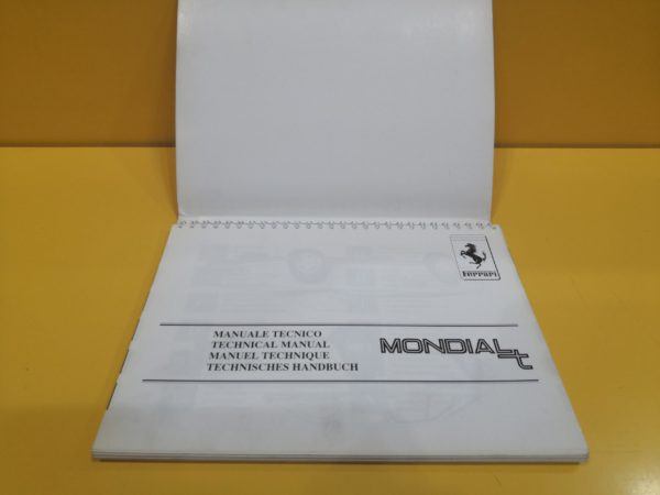 Ferrari Mondial T & Ferrari Mondial T Cabirolet - Manuale Tecnico #553/89 - immagine 2