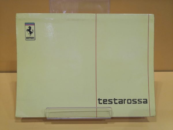 Ferrari Testarossa - Manuale Tecnico #585/90