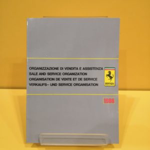 Organizzazione di Vendita e Assistenza 1986 #408/86
