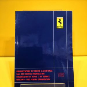 Organizzazione di Vendita e Assistenza 1987 #463/87