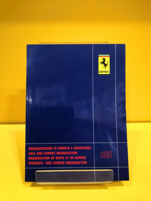 Organizzazione di Vendita e Assistenza 1987 #463/87