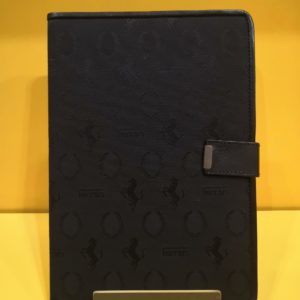 Portalibretto in Tessuto Nero per Ferrari dal 1980 al 1985 (Replica)