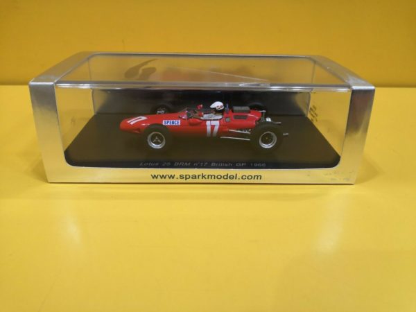 Spark S1853 - Lotus 25/33-BRM GP Gran Bretagna 1966 Mike Spence