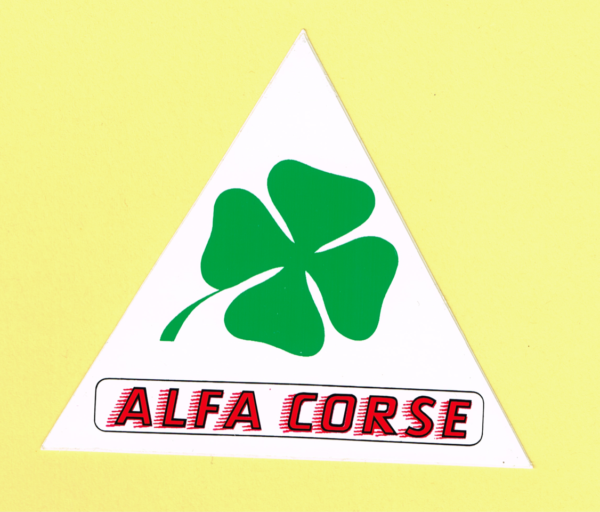 Adesivo Alfa Corse 7 x 8 cm