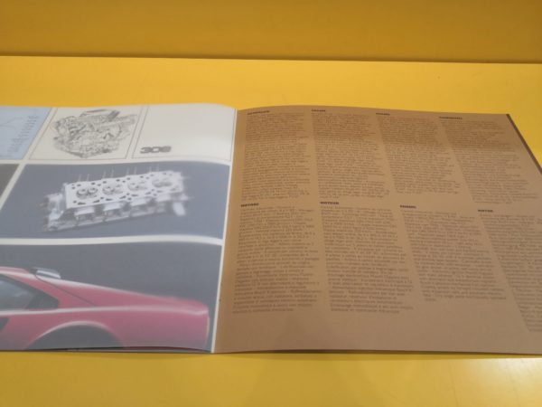 Ferrari 308 Quattrovalvole - Brochure #258/83 - immagine 3