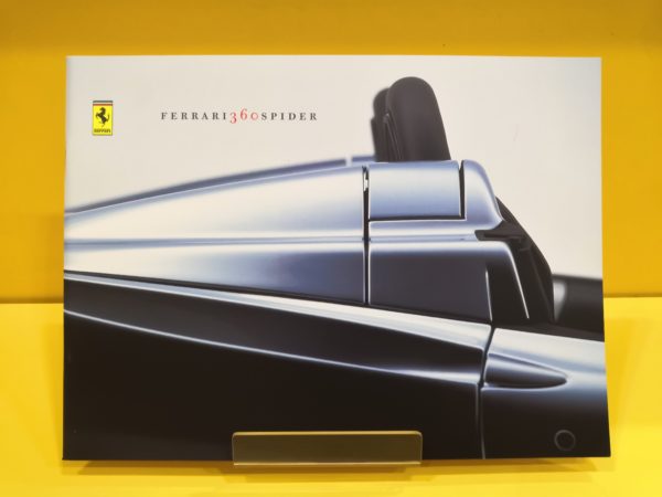 Ferrari 360 Spider - Brochure #1602/00