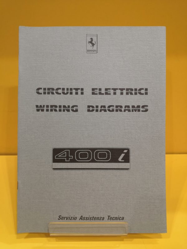 Ferrari 400i - Circuiti Elettrici #291/83