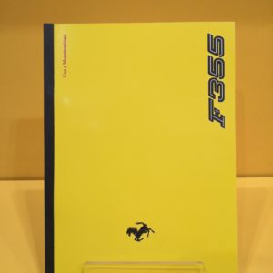 Ferrari F355 - Uso e Manutenzione #969/95 (Reprint)