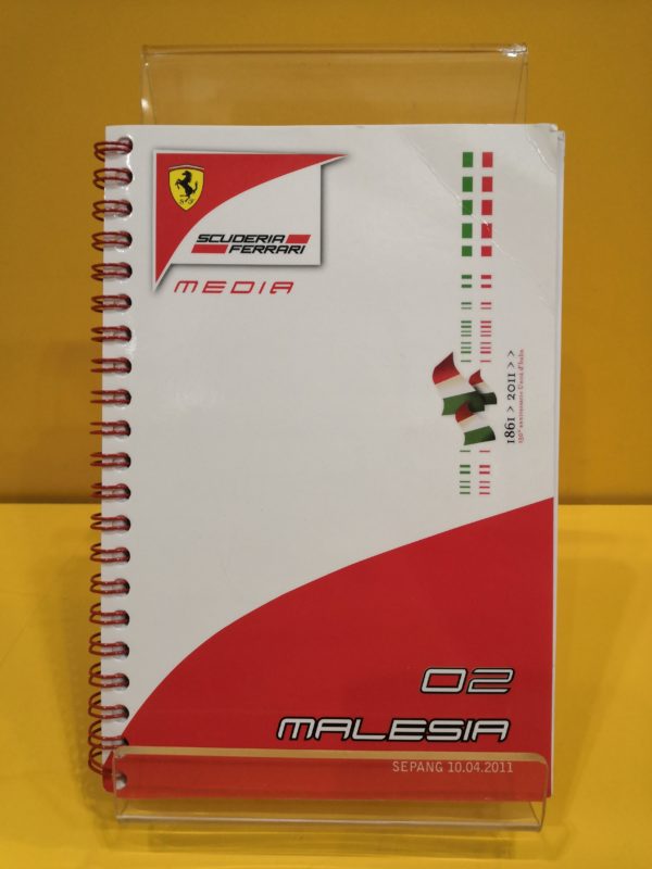 Ferrari Media Book 2011 GP Malesia