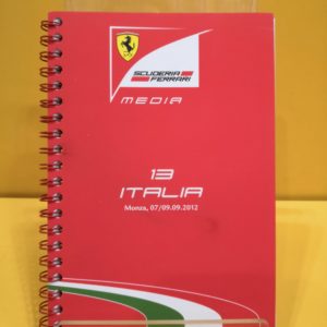 Ferrari Media Book 2012 GP Italia