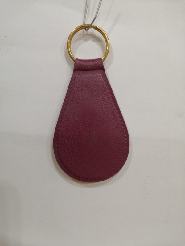 Portachiavi in Pelle Bordeaux Lancia - immagine 2
