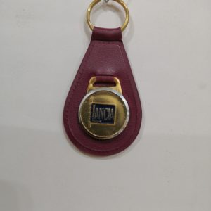 Portachiavi in Pelle Bordeaux Lancia