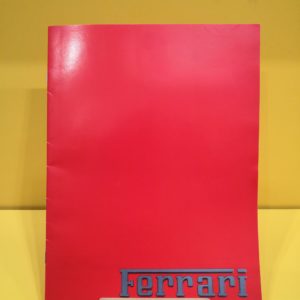 Produzione Ferrari 1988 - Brochure #504/88