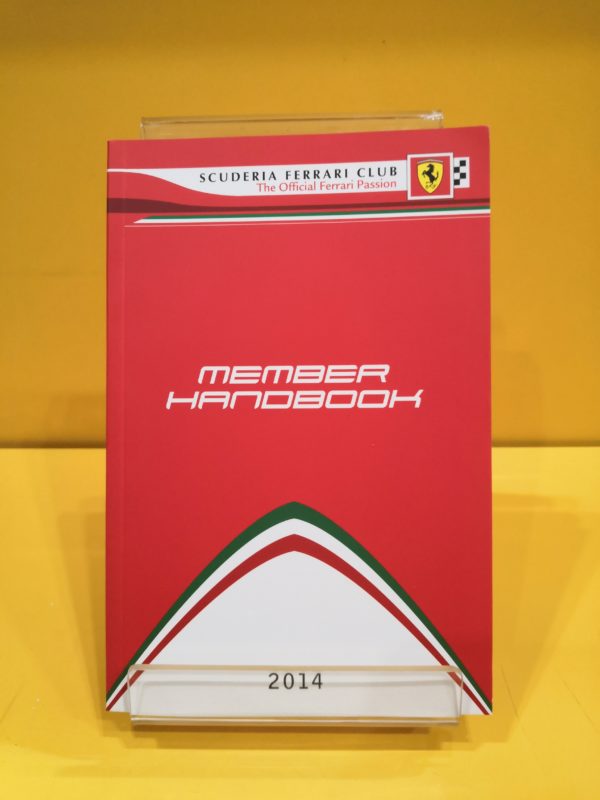 Scuderia Ferrari Club Member Handbook 2014