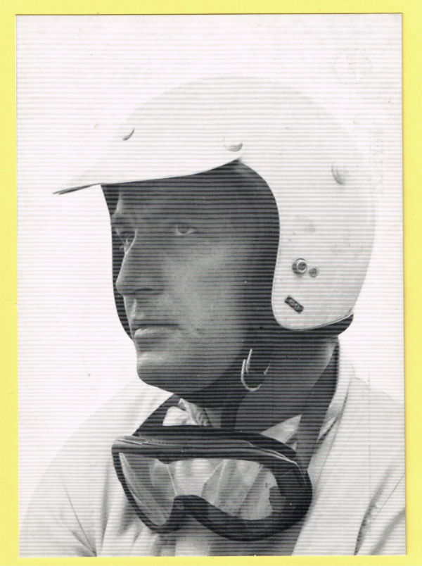 Cartolina Ferrari 1966 Lodovico Scarfiotti