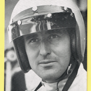 Cartolina Ferrari 1966 Lorenzo Bandini