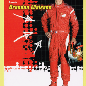 Cartolina Ferrari Driver Academy 2011 Brandon Maisano (Piccola)