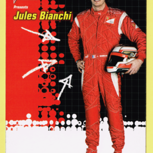 Cartolina Ferrari Driver Academy 2011 Jules Bianchi (Piccola)