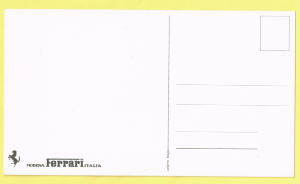 Cartolina Ingresso Storico Fabbrica Ferrari Maranello - immagine 2