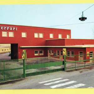 Cartolina Ingresso Storico Fabbrica Ferrari Maranello